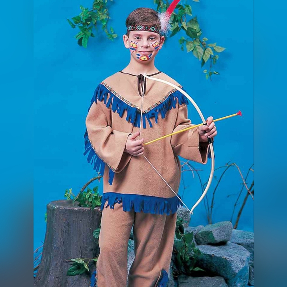 Forum Novelties Boys Native American Warrior Costume Size Large